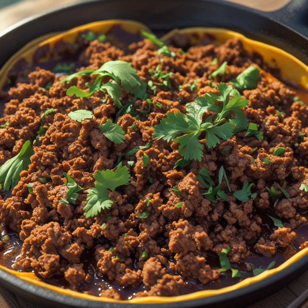 Ground Beef Taco Skillet - Easy, Quick & Family-Friendly Dinner finished