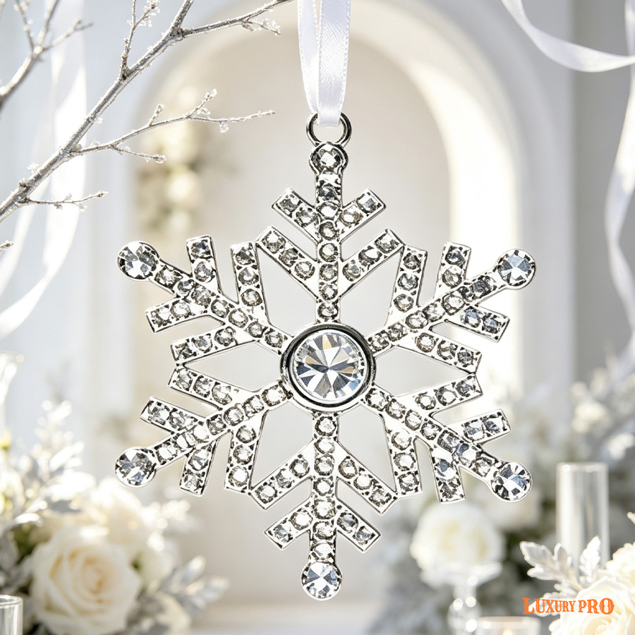 Snowflake Christmas Tree Projection Ornament