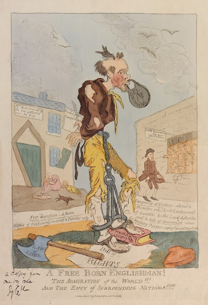 A free born Englishman The admiration of the world And the envy of surrounding n