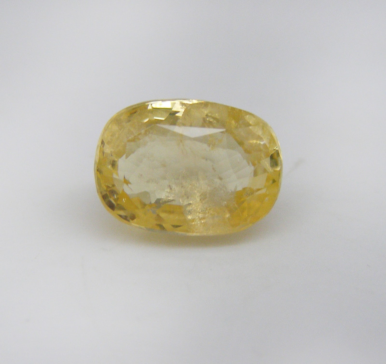 Natural Ceylon Yellow Sapphire 4.99 cts