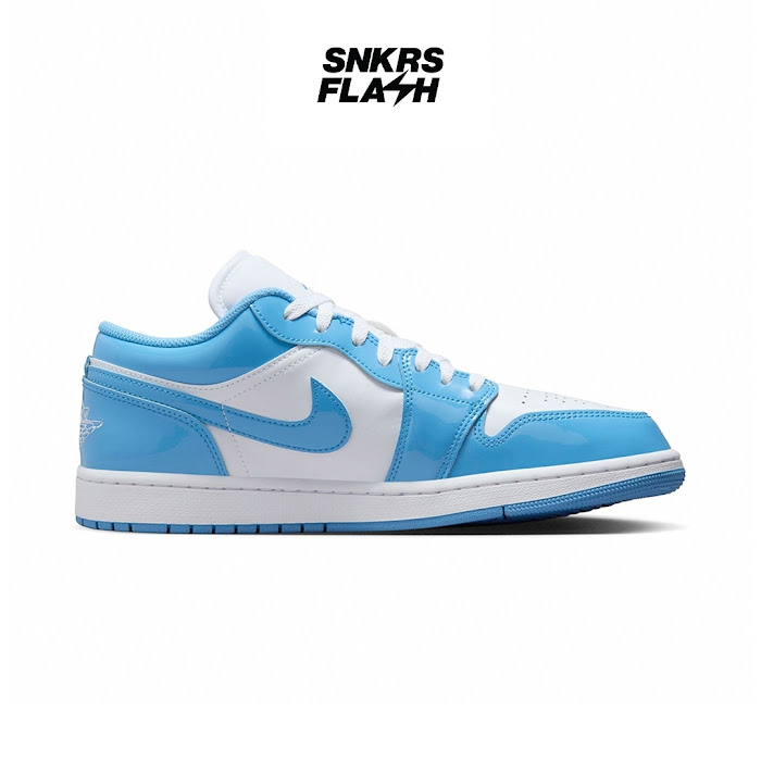 NIKE AIR JORDAN 1 LOW SE WHITE LEGEND BLUE - Size 44.5