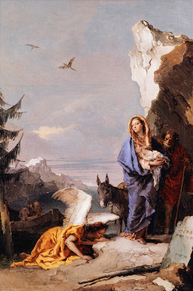 The Flight into Egypt ca 176770