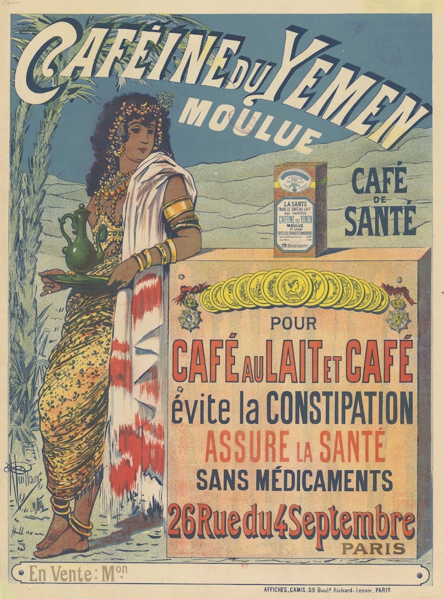 Caféine du Yémen moulue Café de santé pour café au lait et café évite la constip