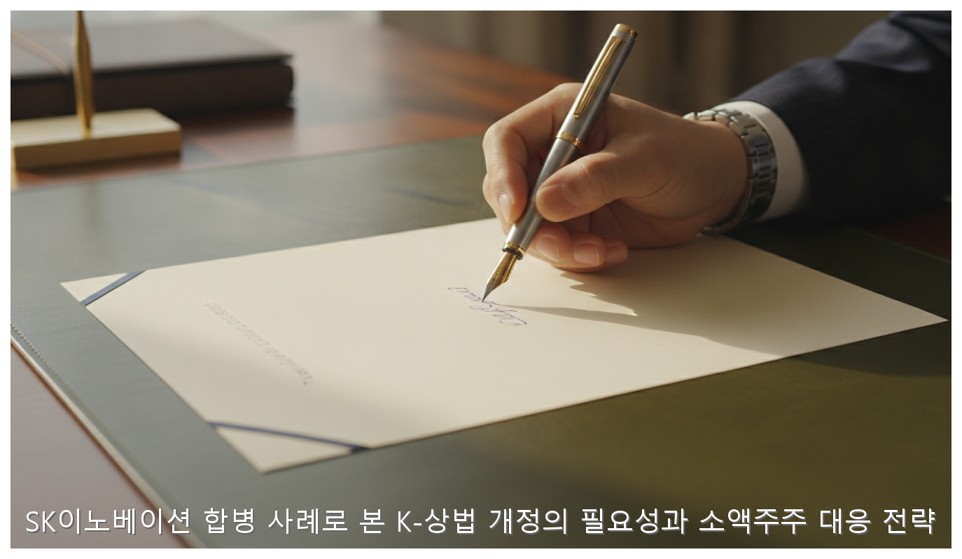 SK이노베이션 합병 사례로 본 K-상법 개정의 필요성과 소액주주 대응 전략 핵심 안내 및 분석 인포그래픽 (4)