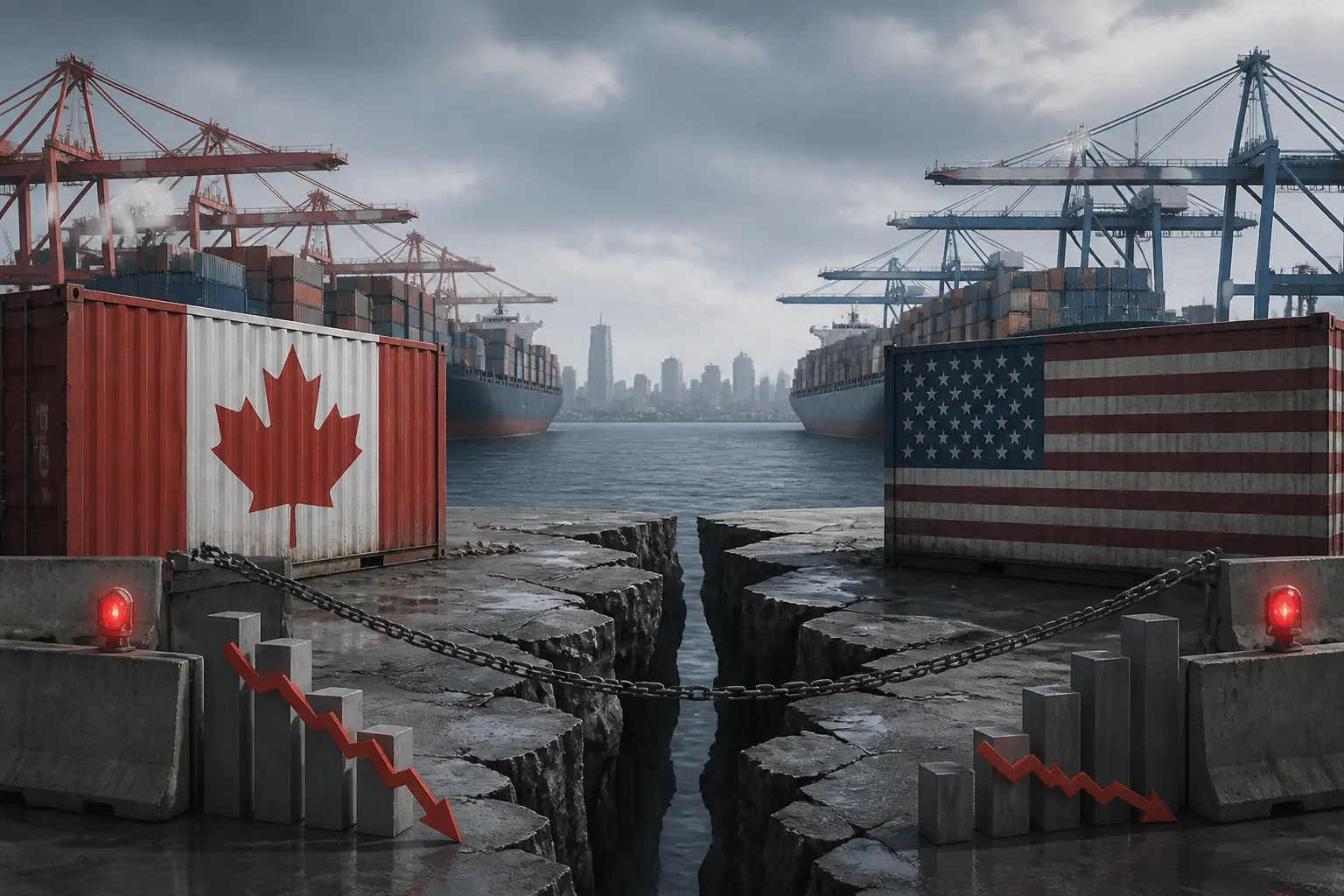 Editorial image for Canada-US trade talks collapse amid escalating tensions