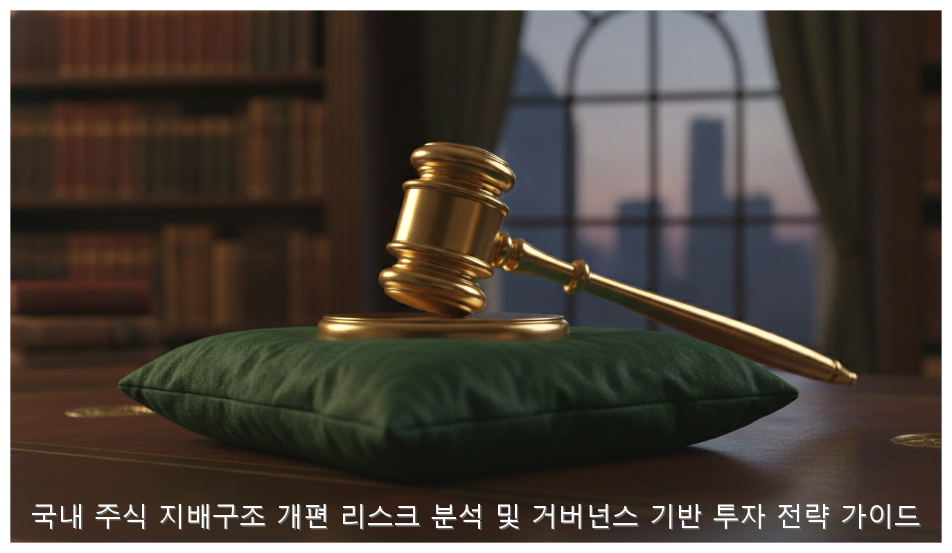 국내 주식 지배구조 개편 리스크 분석 및 거버넌스 기반 투자 전략 가이드 핵심 안내 및 분석 인포그래픽 (5)