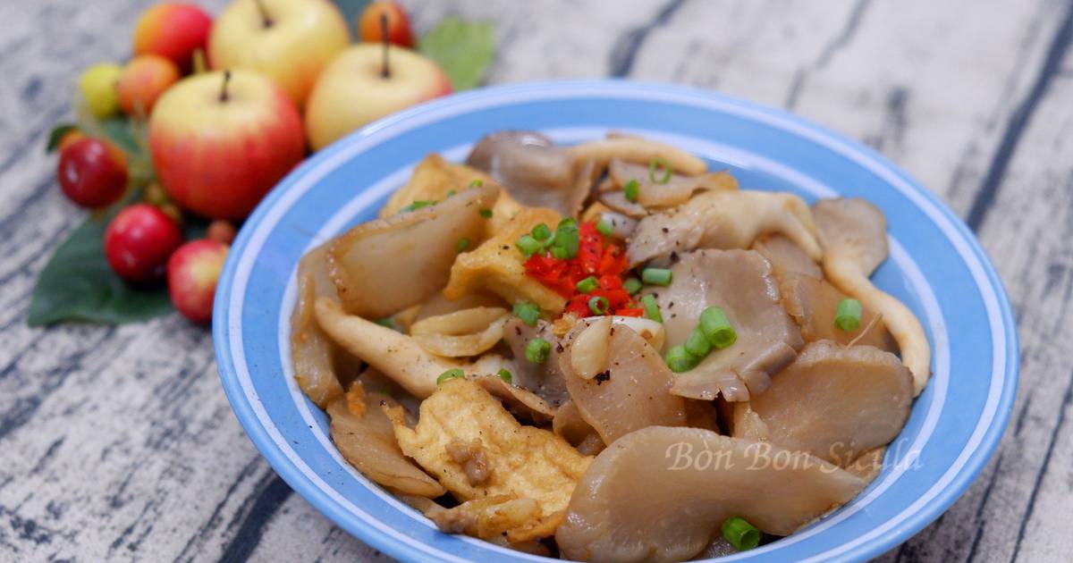 Củ Cải Muối Kho Đậu Hũ Chay