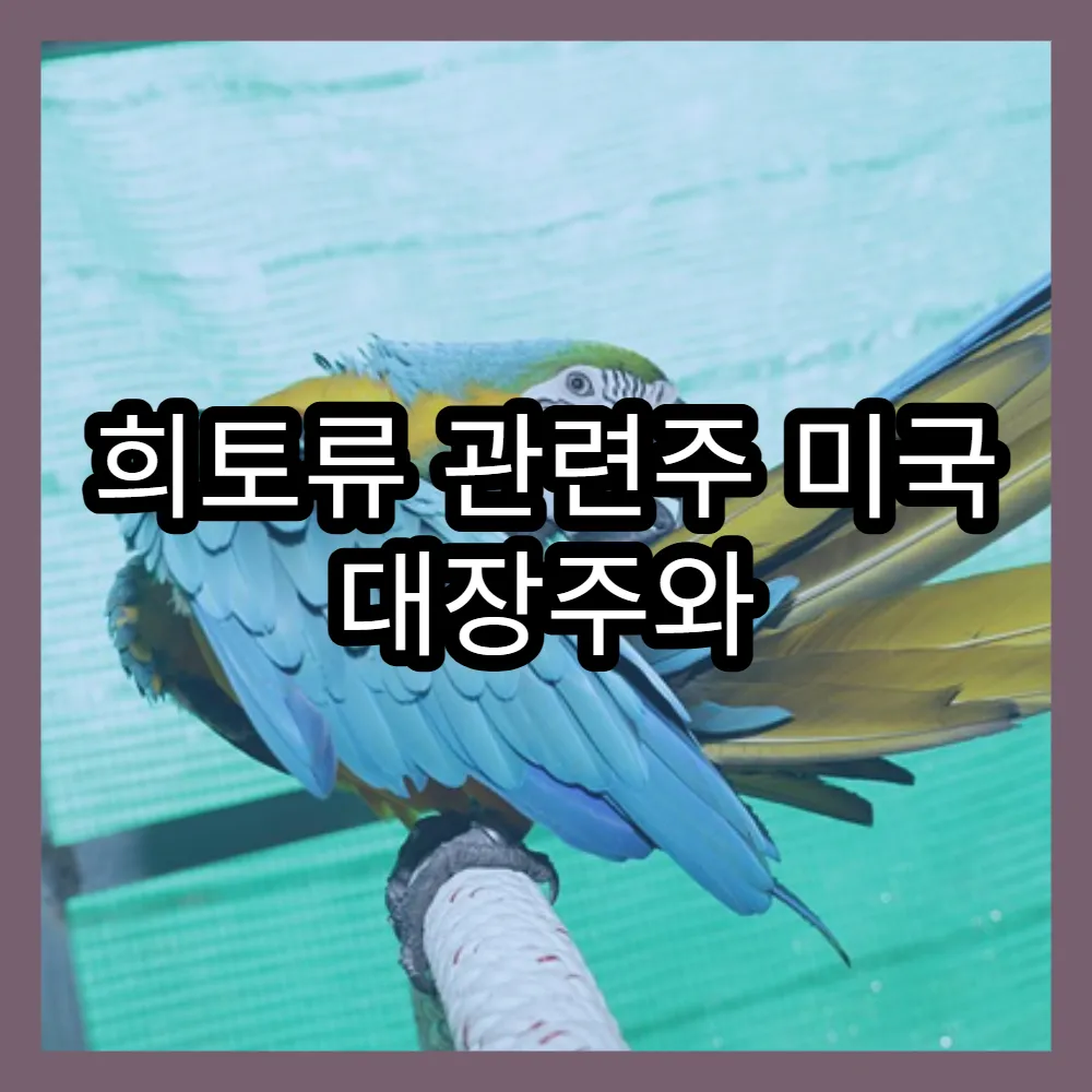 희토류 관련주 미국 대장주와 국내 희토류 관련주 투자 전략