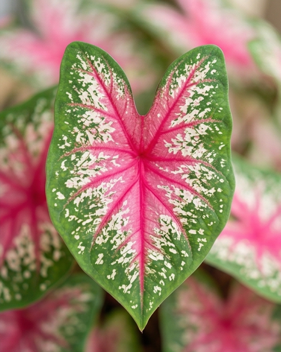 Indian Caladium Plant — view 3