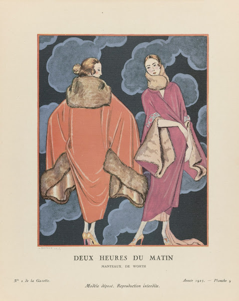 Deux heures du matin Manteaux de Worth 1923