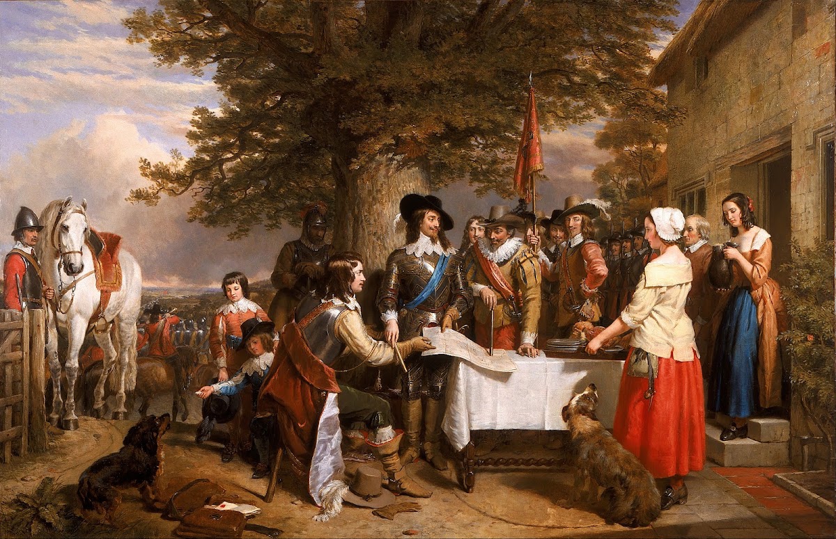 The Eve of the Battle of Edge Hill 1642