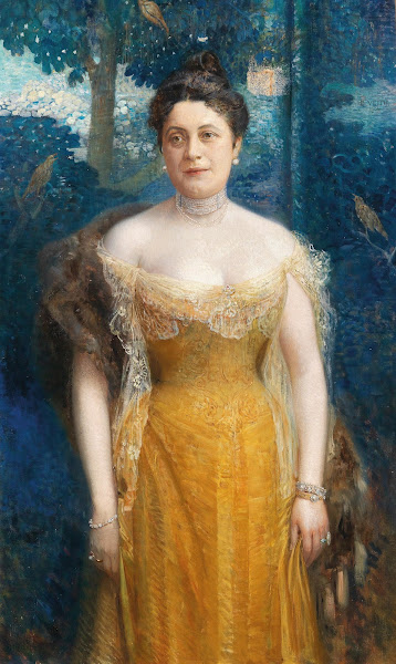 Portrait of Louise Dobner von Dobenau