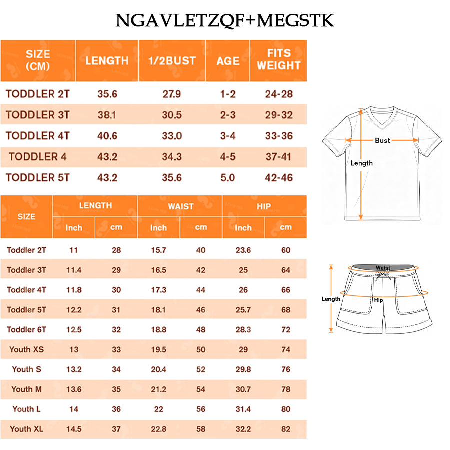 AOP NGAV Leading Children's Football Suit+MEG Children's Beach Pants