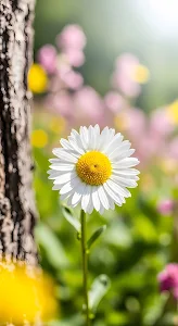 Enchanted Forest with Sunbeams