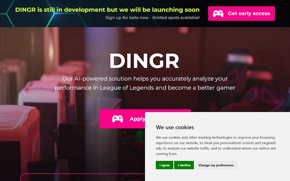 Captura de DINGR