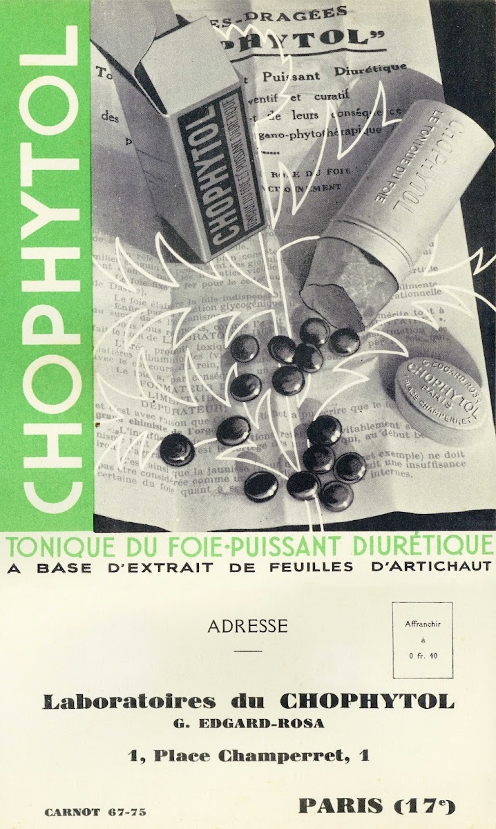 Chophytol 1910 1950