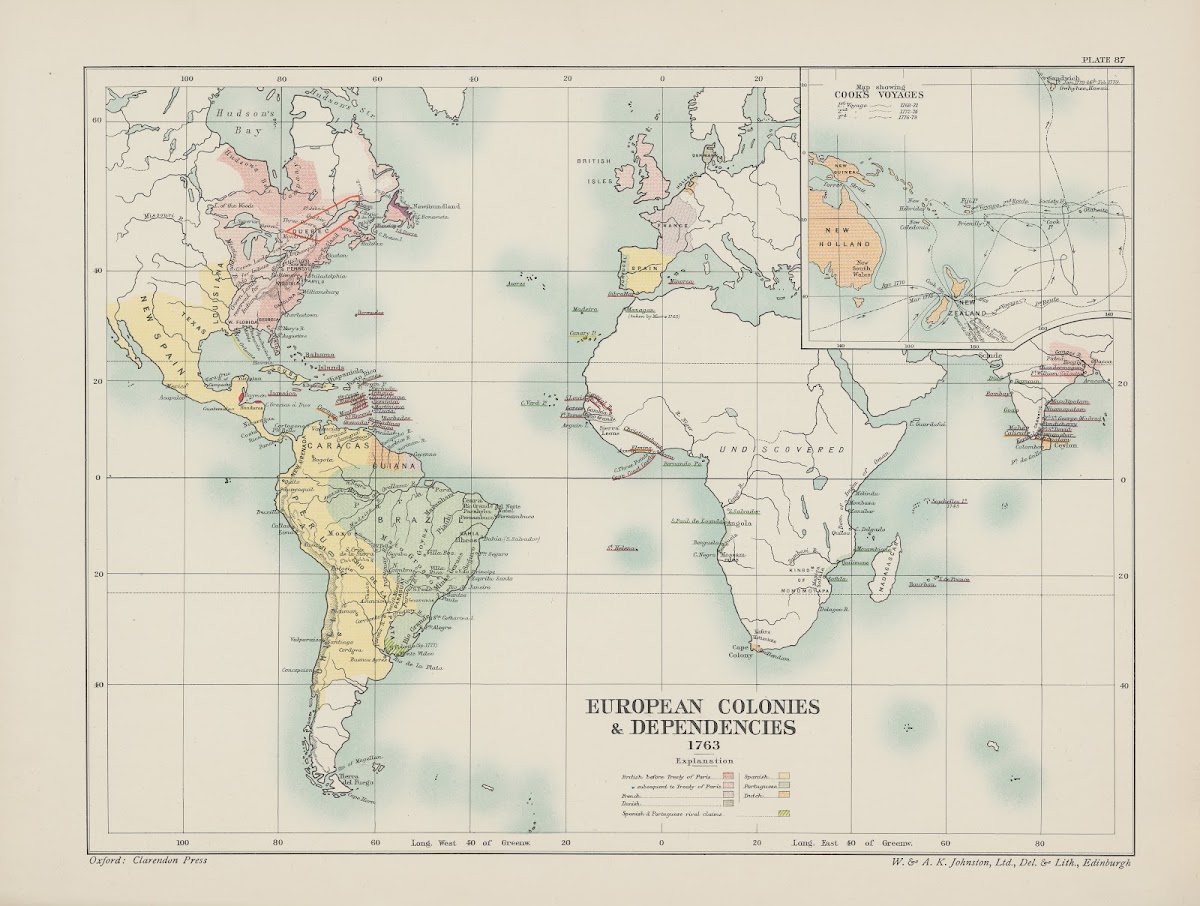 European Colonies and Dependencies 1903