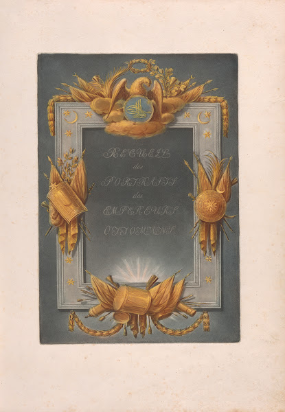 A series of portraits of the emperors of Turkey Pl07 1815