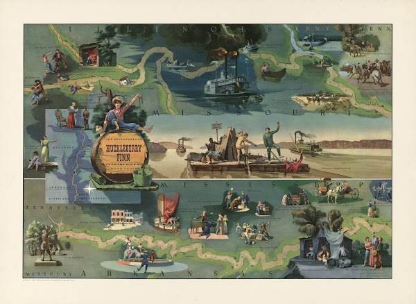 The adventures of Huckleberry Finn  Mississippi River 1959