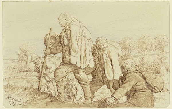 Five wanderers 1909