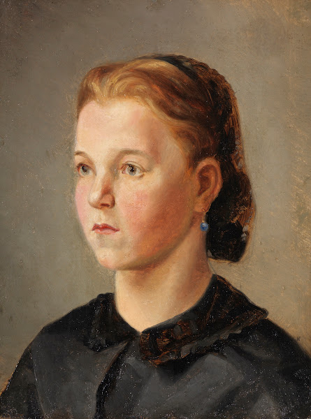 Mädchenbildnis Therese Heyden 1863