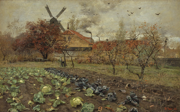 View of Amerikavej in Copenhagen 1880   1881