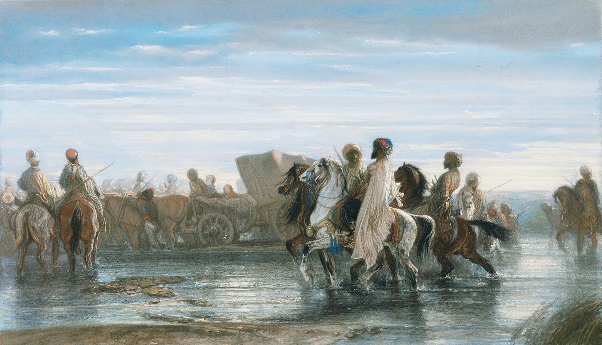 Fording a River 1845