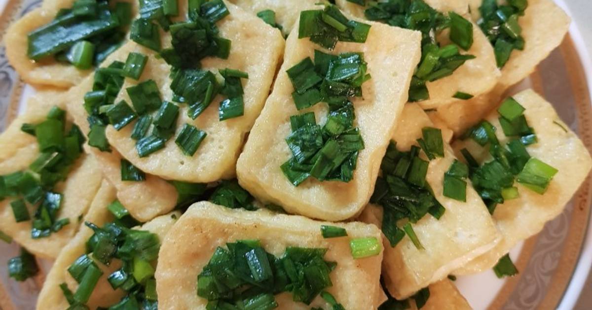 Đậu rán tẩm hành