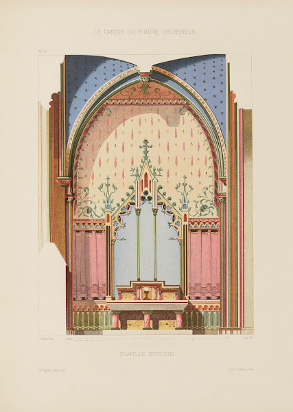 Chapelle gothique 1910