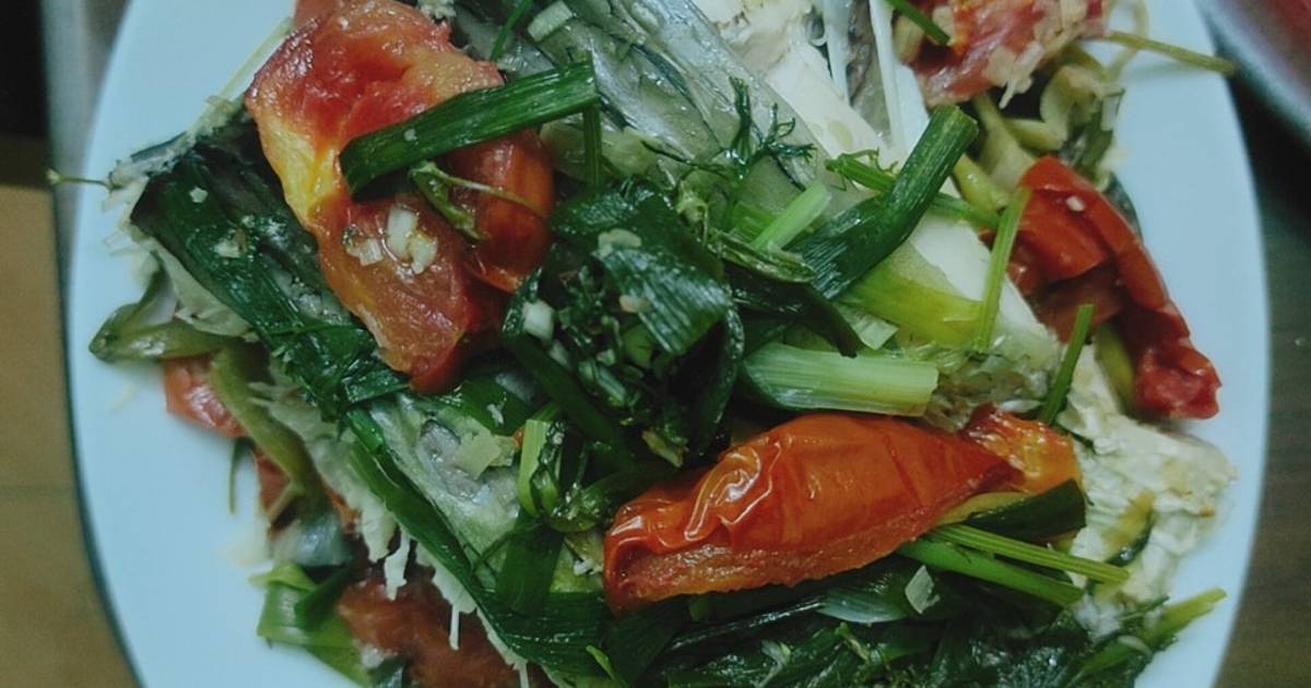 Cá trắm hấp bia sả