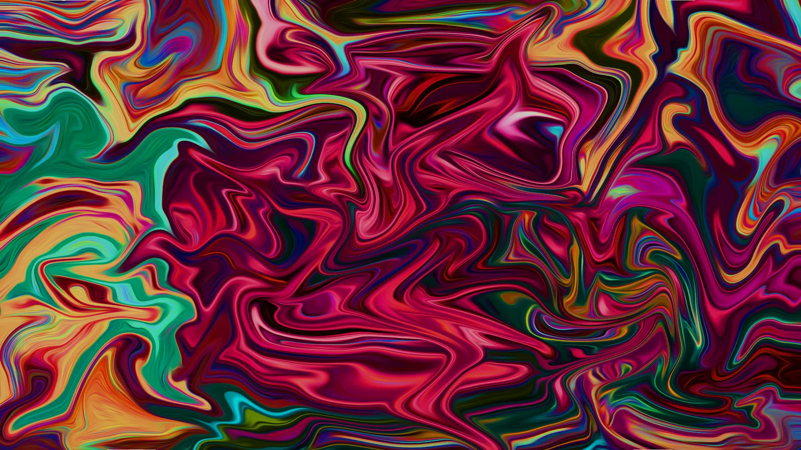 A Stunning Abstract, Fluid, Liquid, Colorful, Artwork 4K Desktop and Mobile Wallpaper Background (3840x2160)