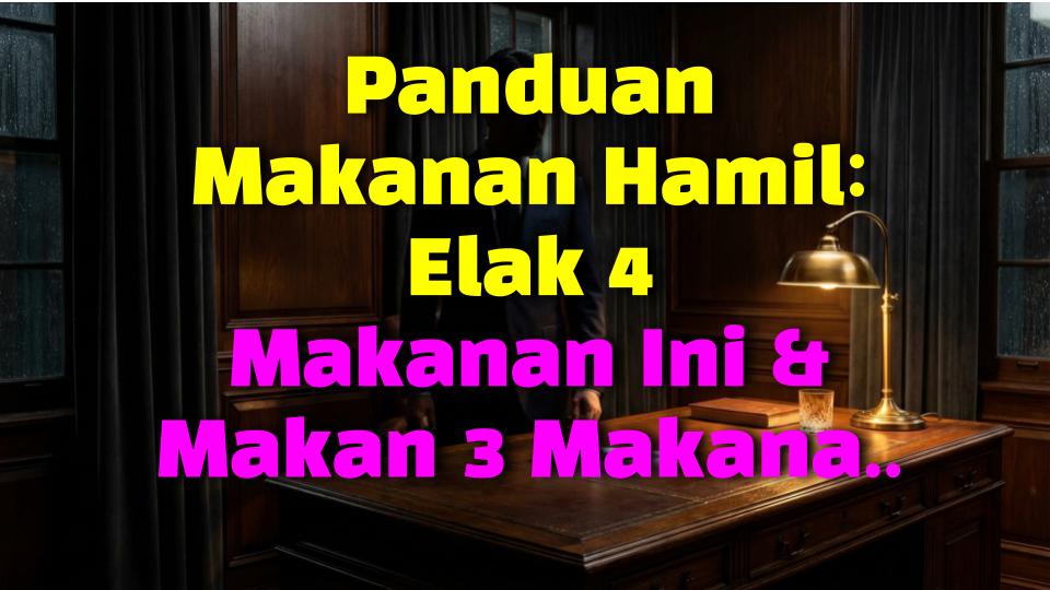 Panduan Makanan Hamil: Elak 4 Makanan Ini & Makan 3 Makanan Wajib Ini!