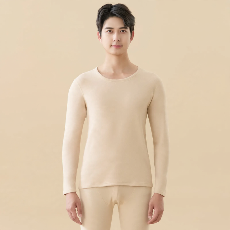 Thermal Underwear Set, Unisex, Round Neck
