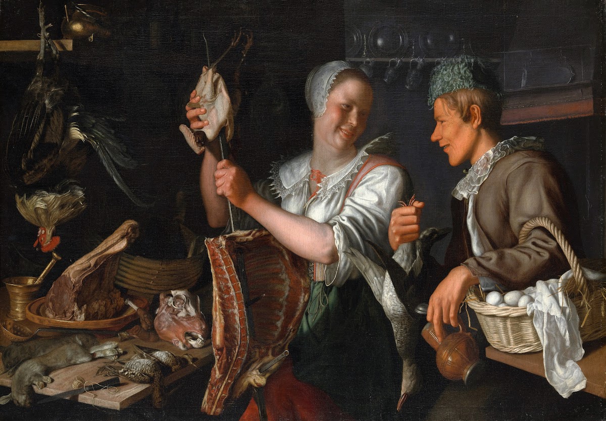 Kitchen Scene 1620s