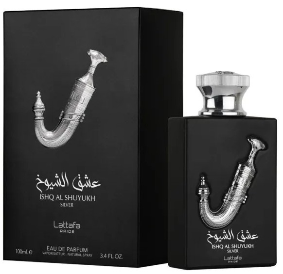 ISHQ AL SHUYUKH SILVER UNISEX 100ML EDP LATTAFA