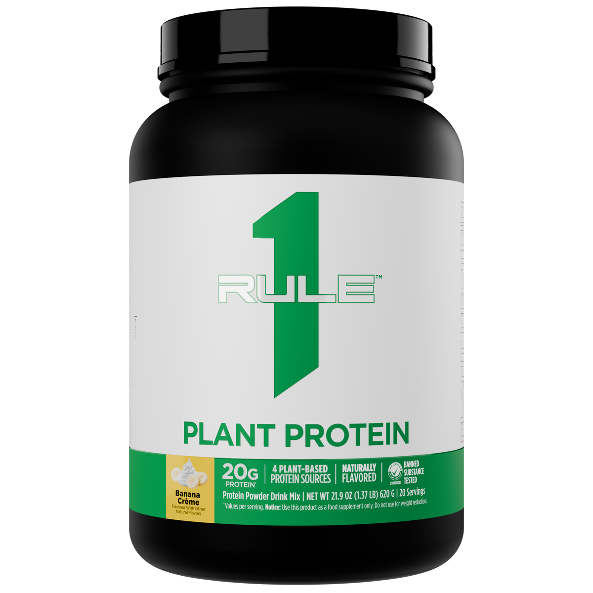 Plant Protein — Banana Creme, 20 Servings