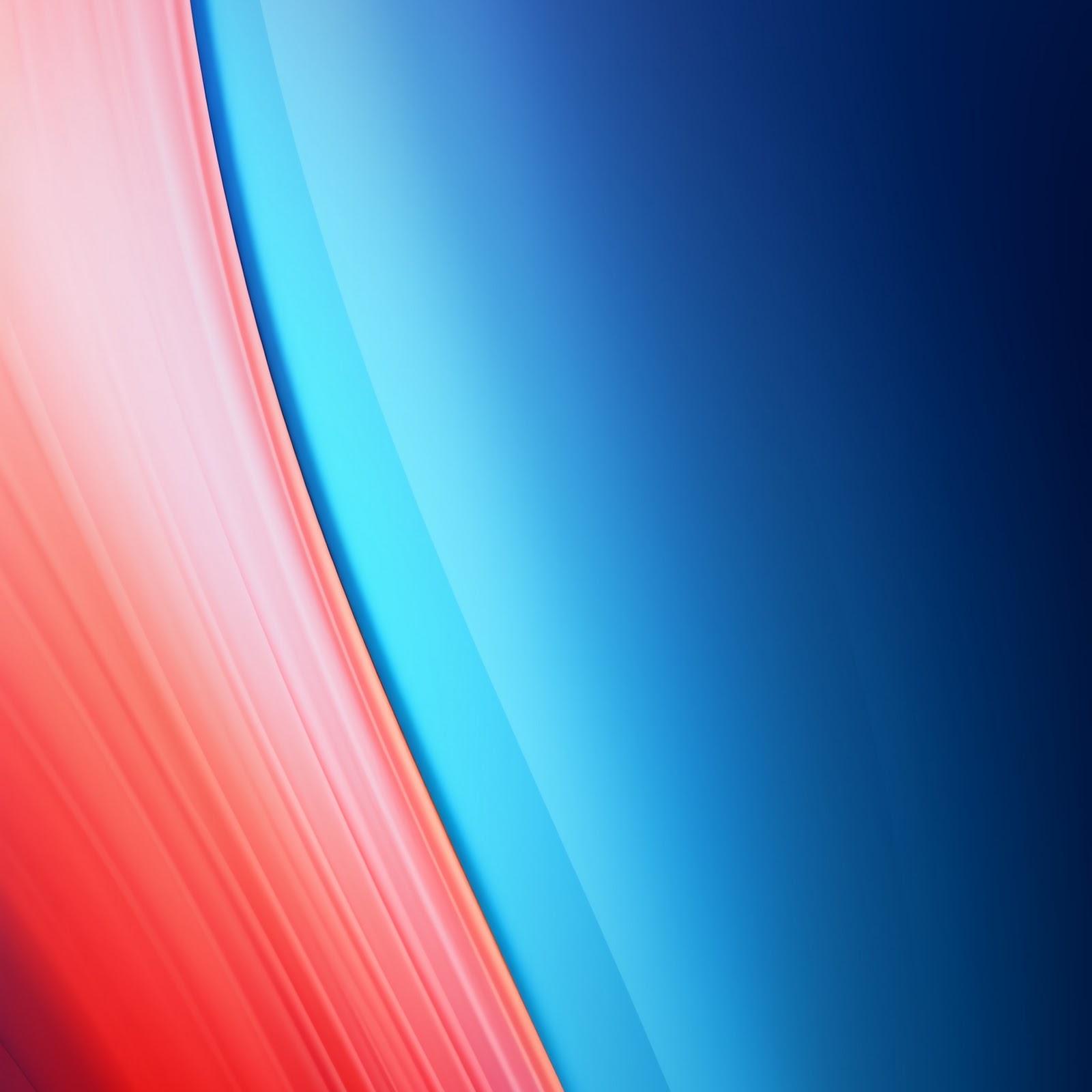 Download Abstract, Gradient, Curve, Blue 2K iPhone