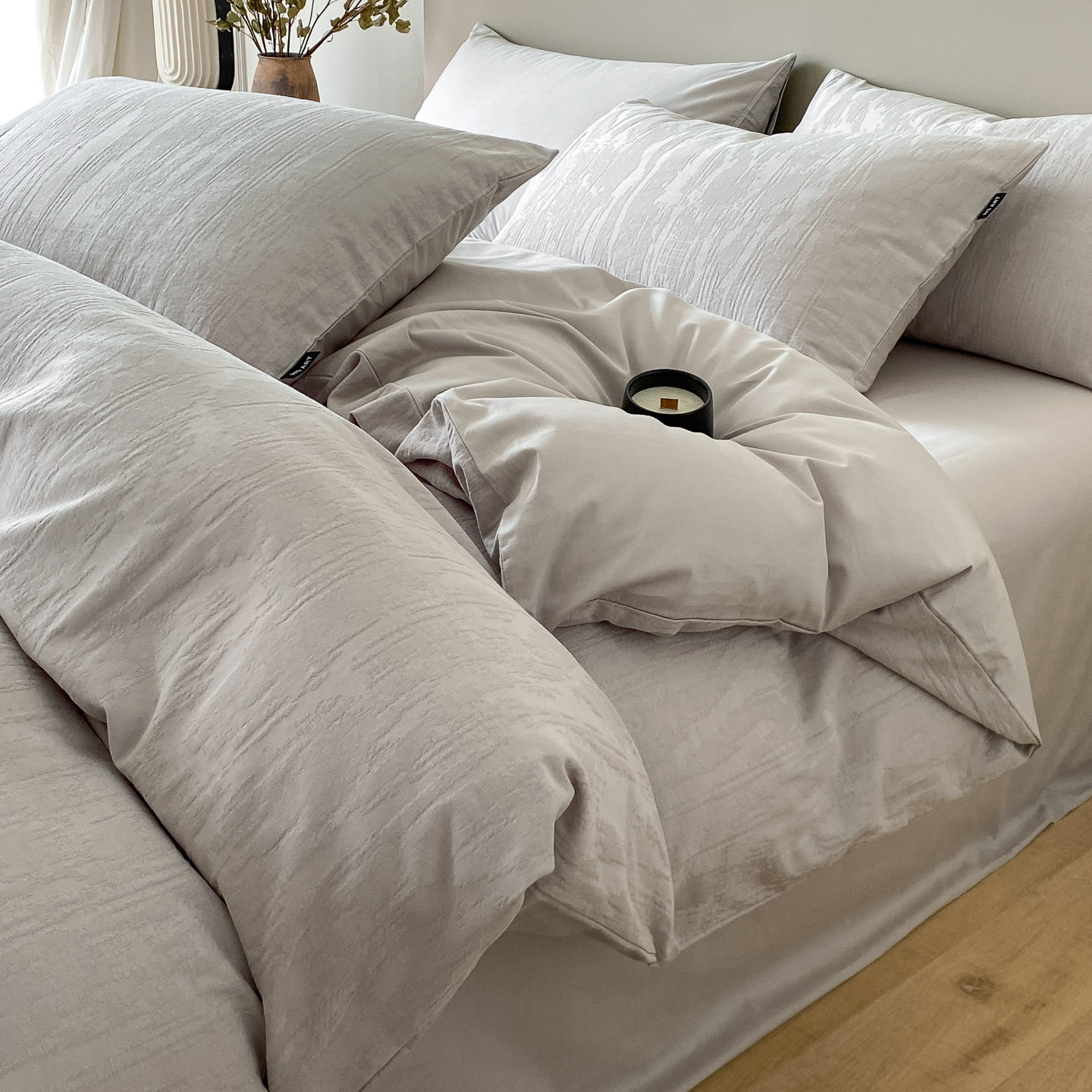 Cotton Bedding Set, Class A, geometric pattern