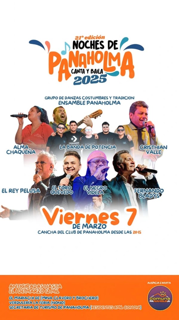 Panaholma canta y baila