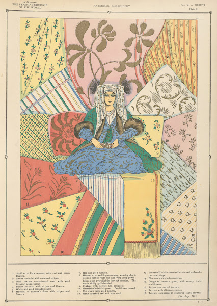 Orient  Materials embroidery 1926 1927