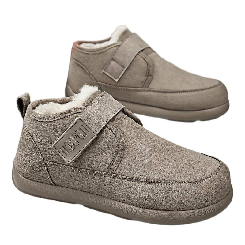 Warme Herren-Winterstiefel, gefüttert, knöchelhoch