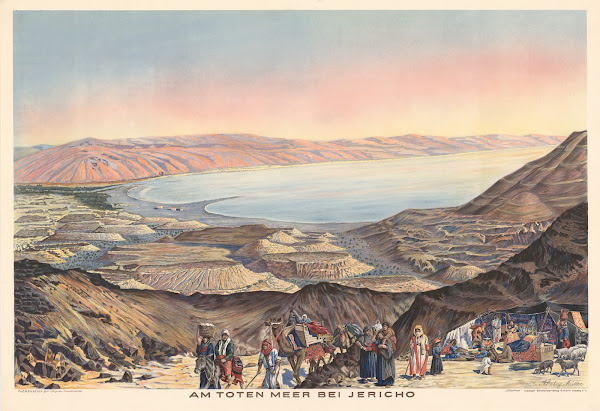 At the Dead Sea near Jericho 1930
