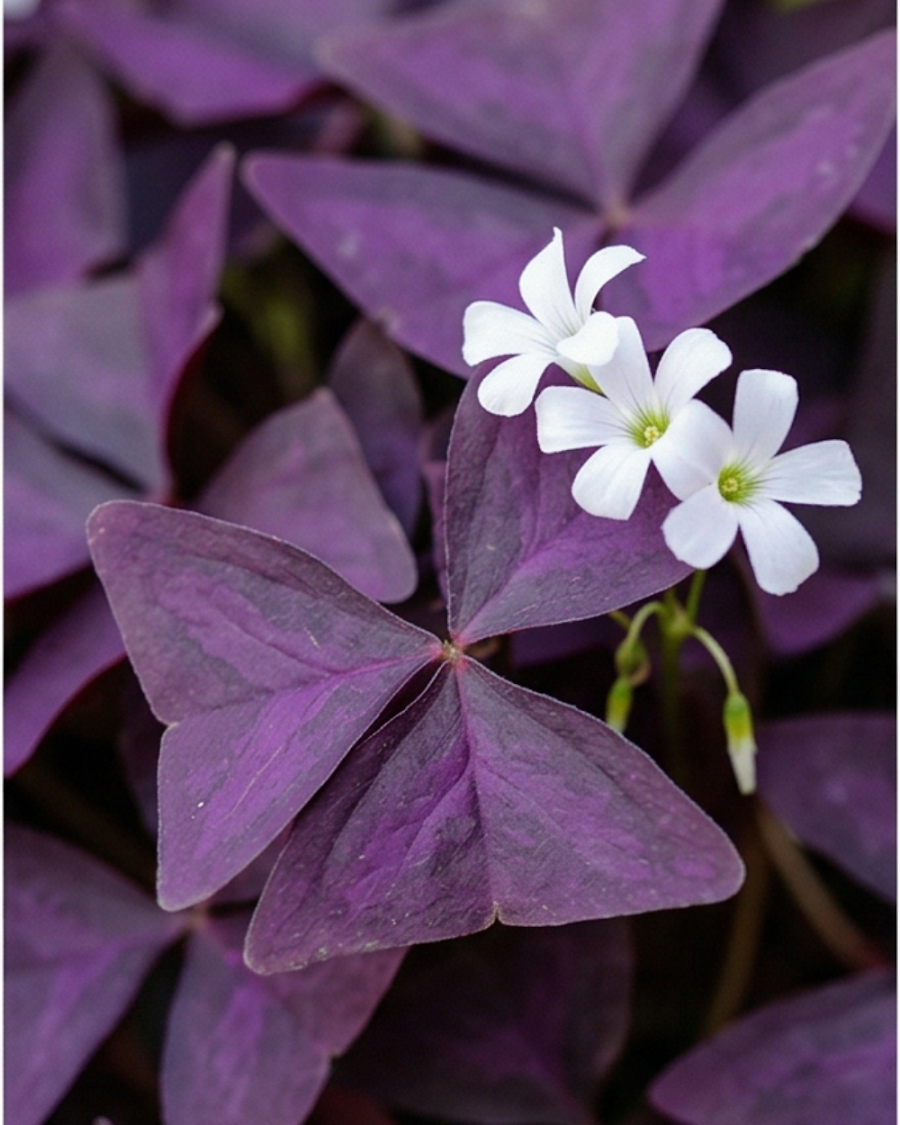 Oxalis Purple Plant — view 2