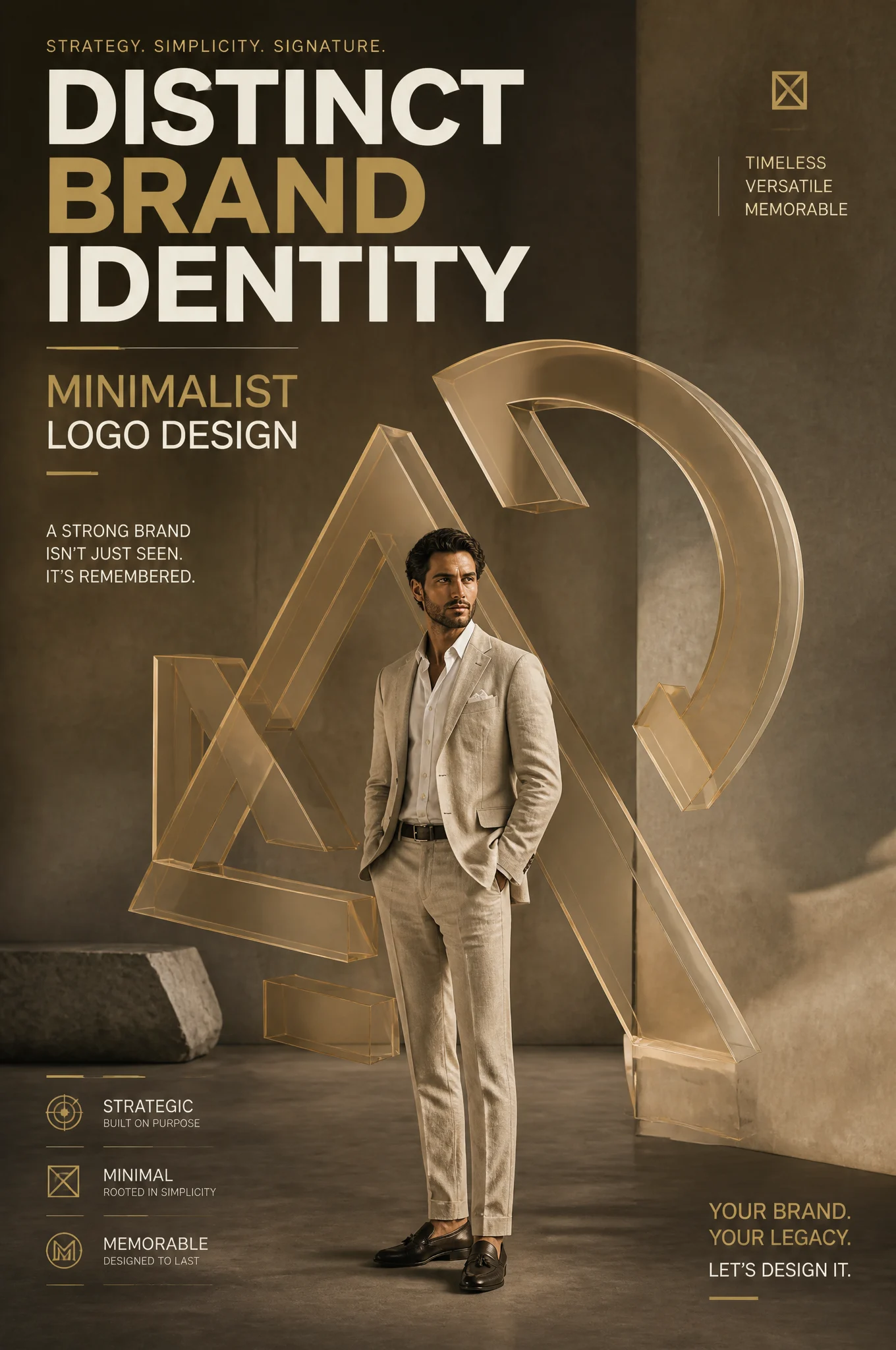 Un estilo de portada de revista impactante