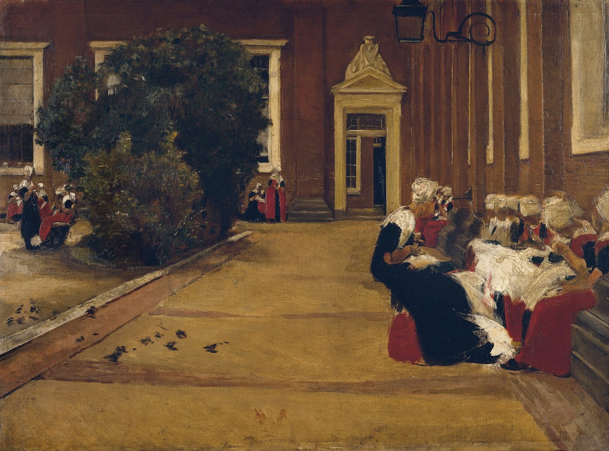 Orphan Girls in Amsterdam 1876