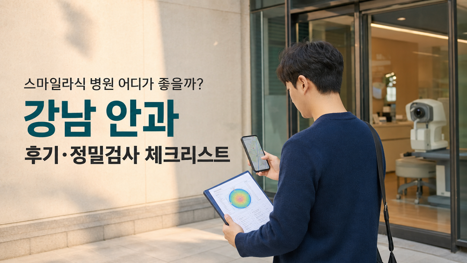 스마일라식 병원 어디가 좋을까? 강남 안과 후기·정밀검사 체크리스트