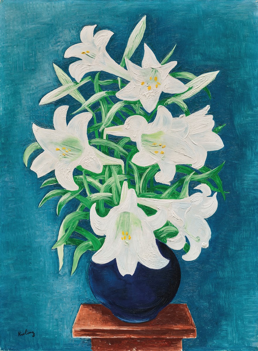 Vase de lys 1935