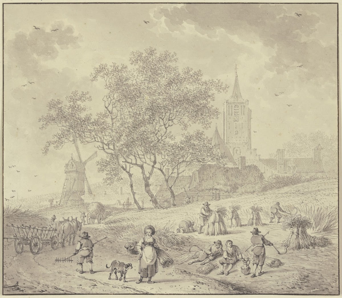 The harvest 1784