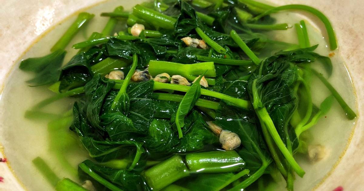 Canh Rau Muống Nấu Hến