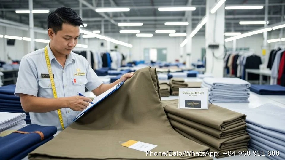 Polyester Taffeta Fabric - Gold Garment Vietnam